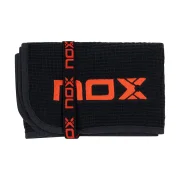 Nox Toalla de Algodón Negro Rojo