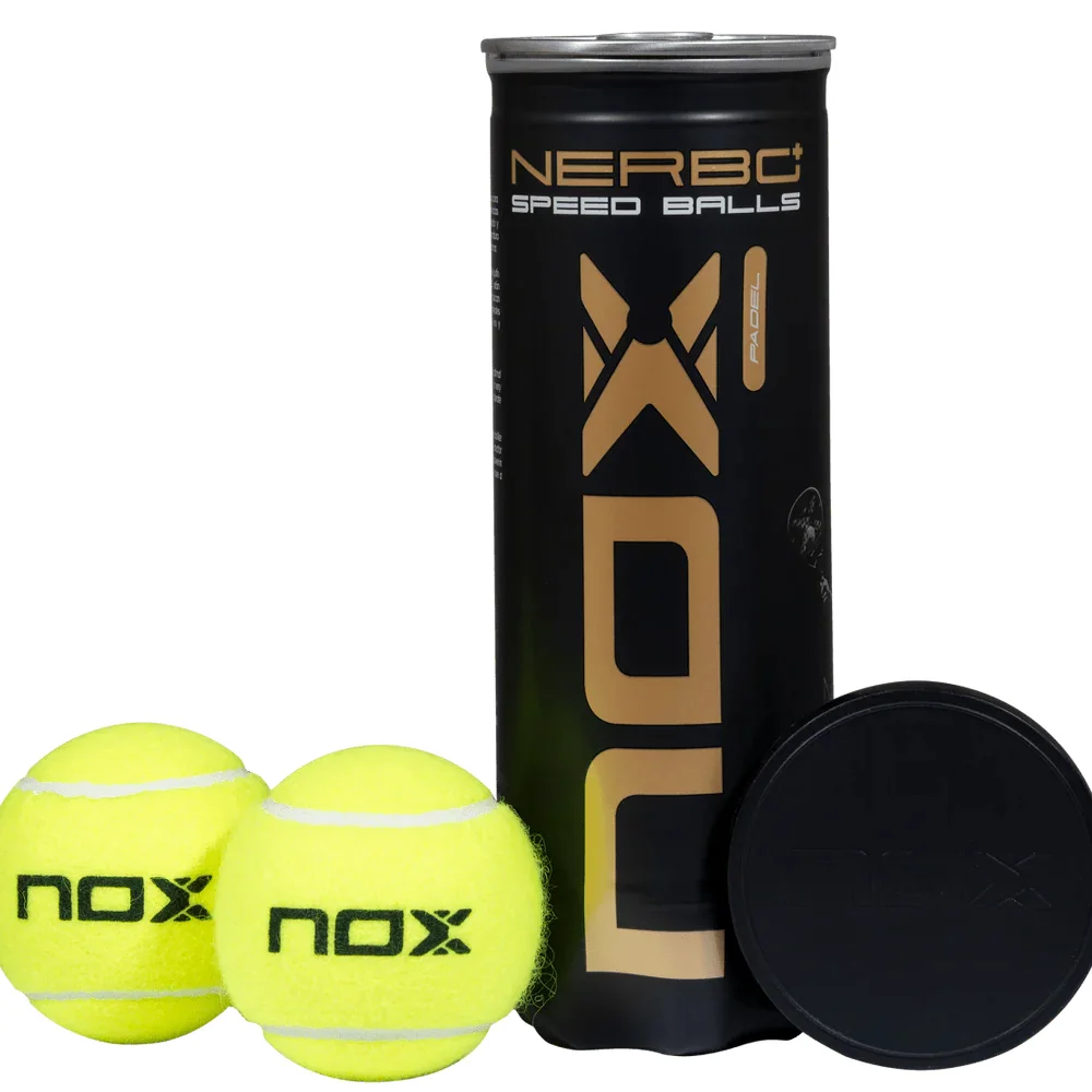 Nox Nerbo+ Speed Tubo de pelotas – Pelotas de pádel de ataque con bote rápido - imagen 2