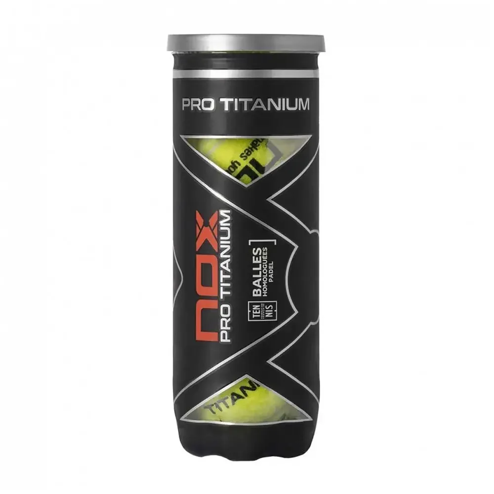 Nox Pro Titanium Caja de 24 botes x 3 pelotas — Presión Estabilizada - imagen 2