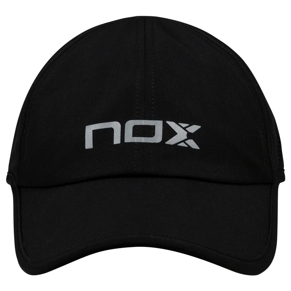 Nox Cap Negro Blanco - Talla única – Gorra técnica de pádel para hombre y mujer - imagen 2