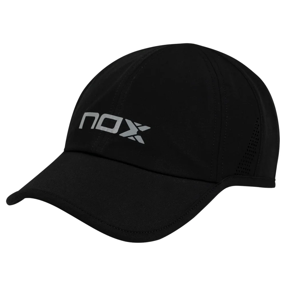 Nox Cap Negro Blanco - Talla única – Gorra técnica de pádel para hombre y mujer - imagen 1