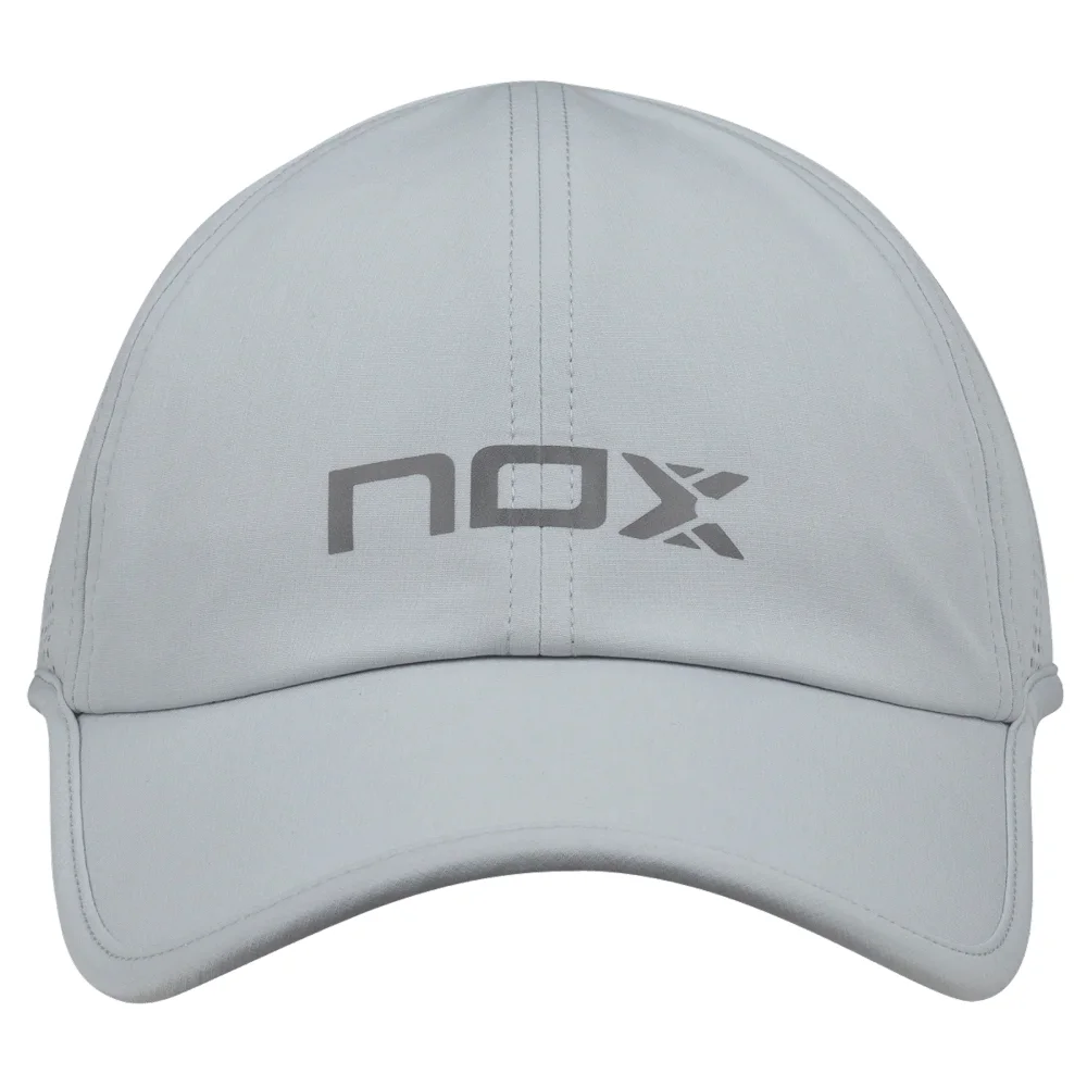 Nox Cap Gris - Talla única – Gorra de pádel ligera y transpirable – Equipamiento profesional - imagen 2