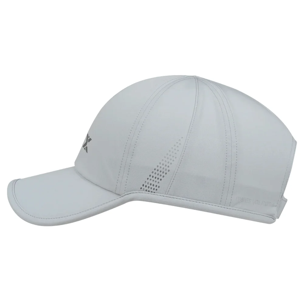 Nox Cap Gris - Talla única – Gorra de pádel ligera y transpirable – Equipamiento profesional - imagen 4