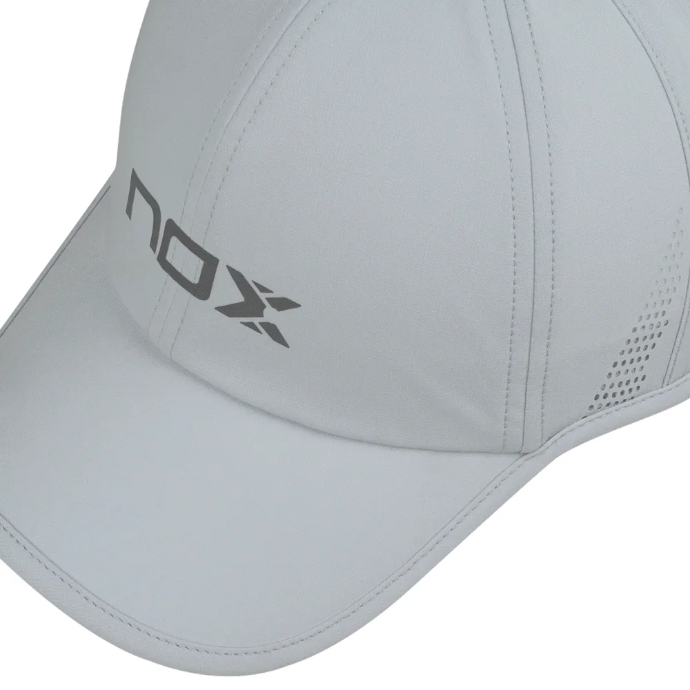 Nox Cap Gris - Talla única – Gorra de pádel ligera y transpirable – Equipamiento profesional - imagen 5