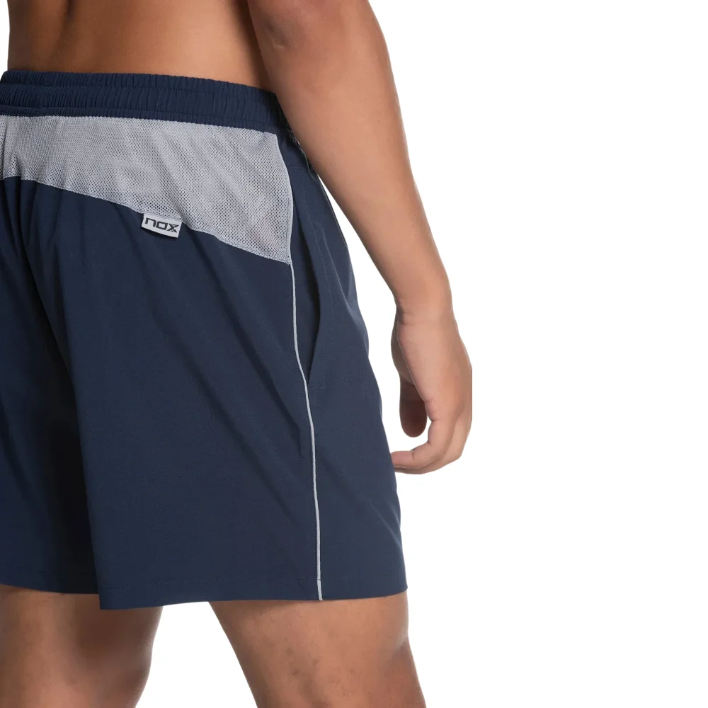 Nox Team pantalones cortos para hombre azul oscuro - imagen 3