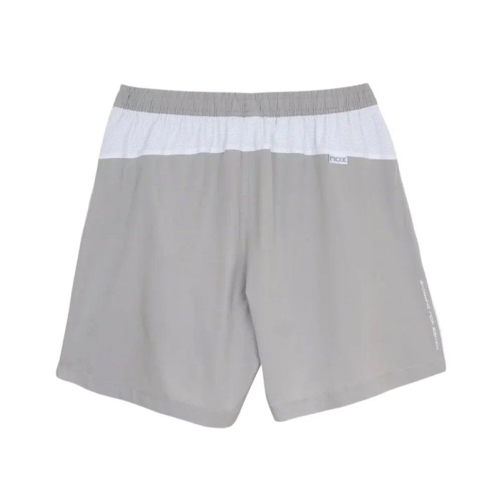 Pantalones cortos de pádel Nox Team gris para hombre - Serie técnica - imagen 2