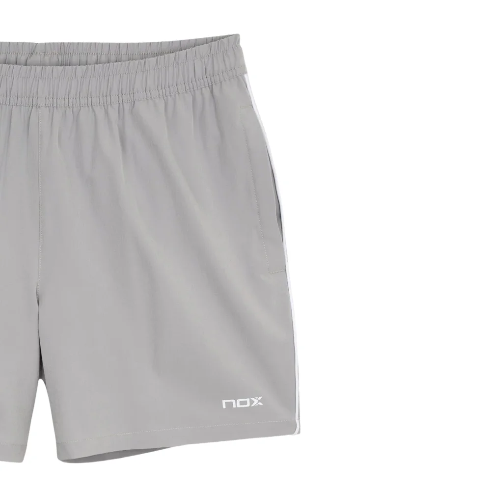 Pantalones cortos de pádel Nox Team gris para hombre - Serie técnica - imagen 3