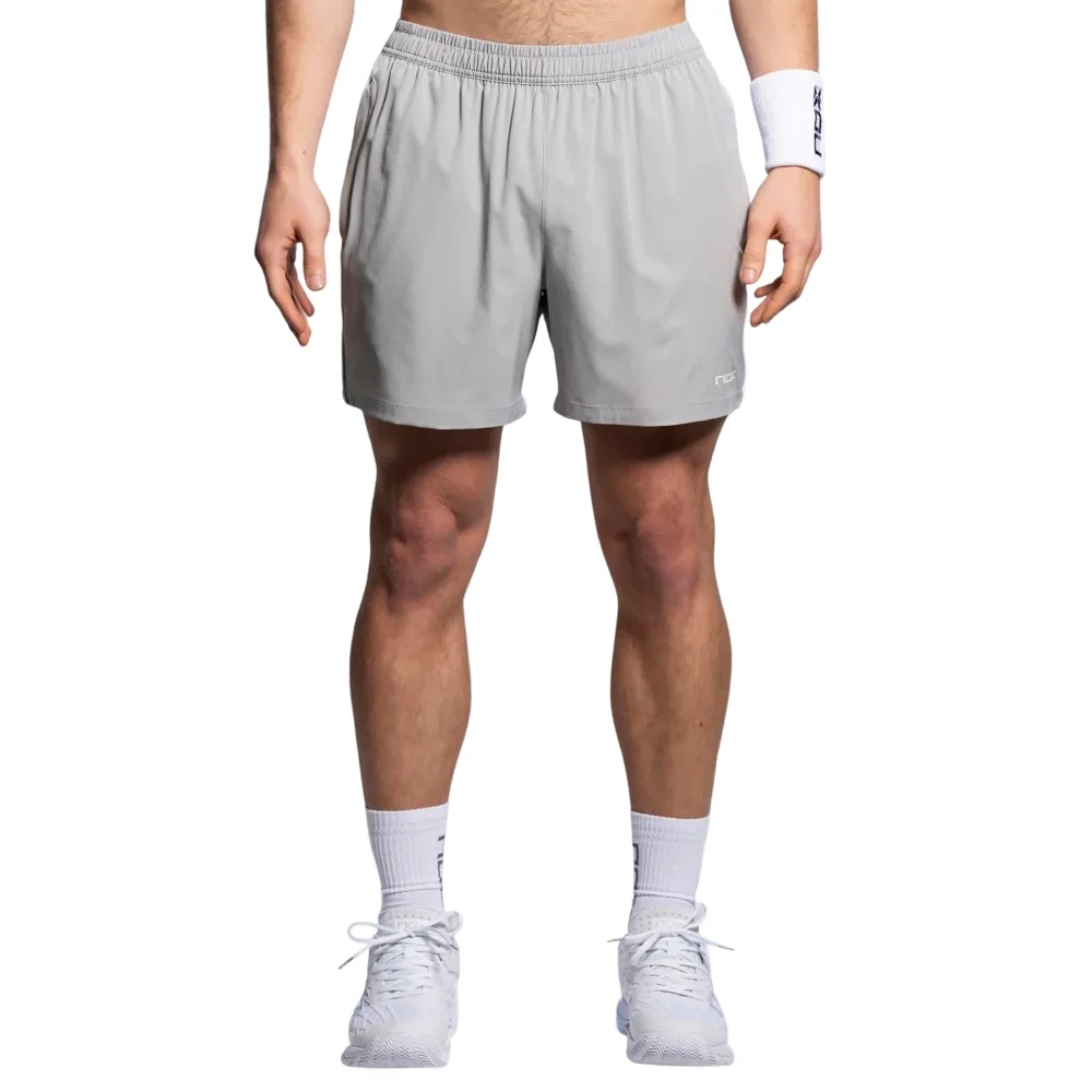 Pantalones cortos de pádel Nox Team gris para hombre - Serie técnica - imagen 4