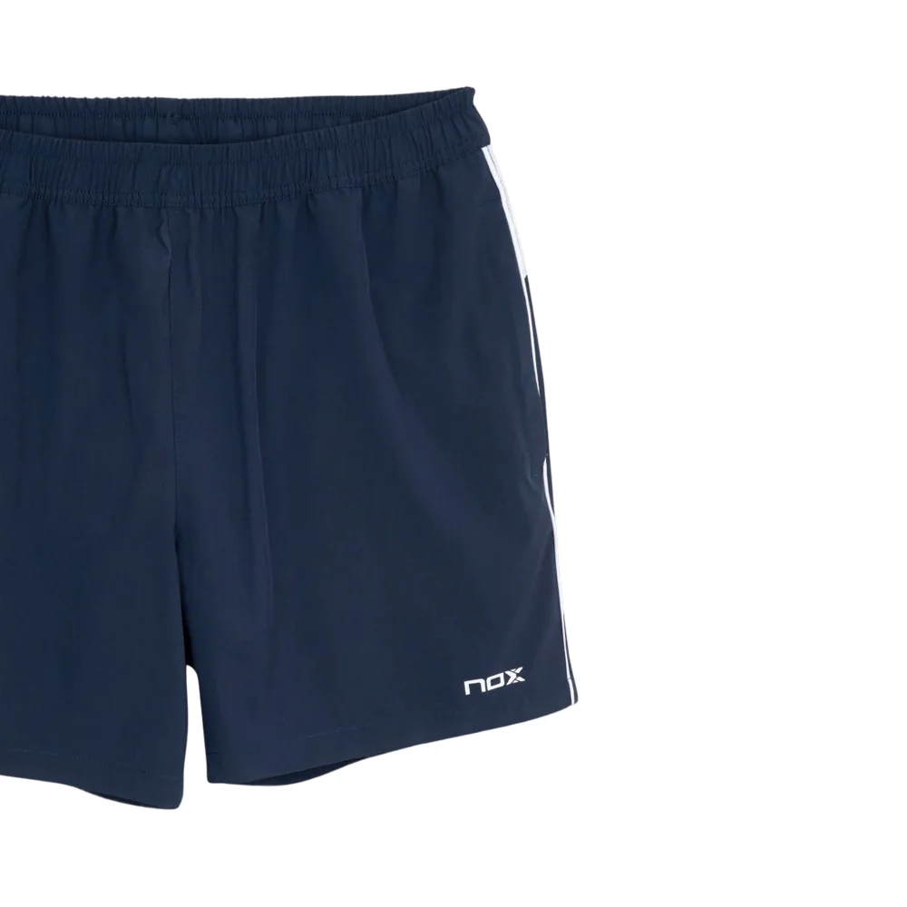 Nox Team hombre Padel pantalones cortos azul — Serie de rendimiento profesional - imagen 5