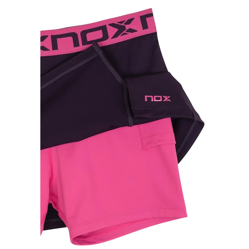 Nox Pro Falda Blackberry Rose — falda de pádel transpirable para mujer - imagen 3