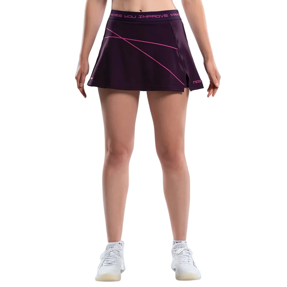 Nox Pro Falda Deep Purple — falda de pádel transpirable para mujer - imagen 4