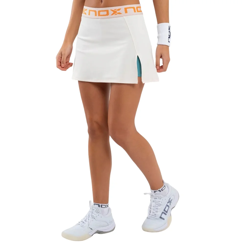 Nox Pro Falda Blanco Vainilla – Falda ligera para rallies potentes - imagen 5