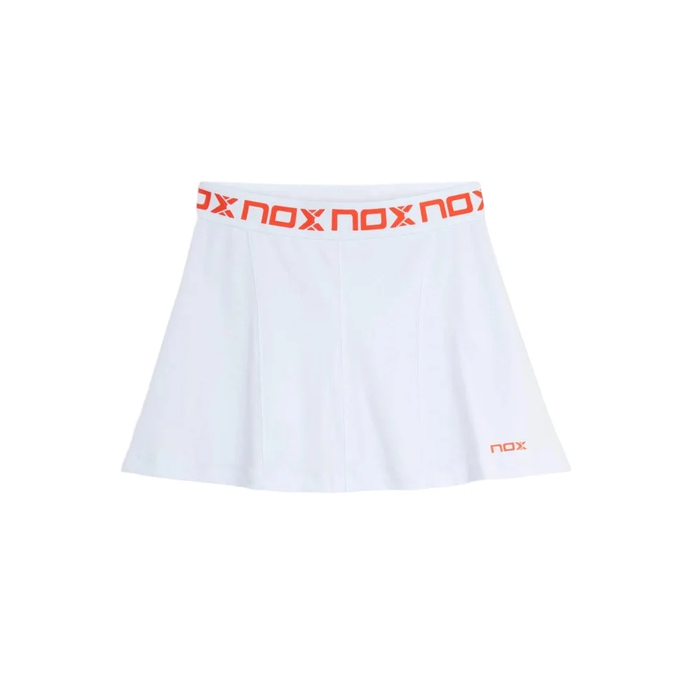 Falda de pádel Nox Team Blanco para mujer — Edición Élite de Rendimiento para Atletas - imagen 1