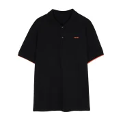 Nox CORP Polo de hombre Negro