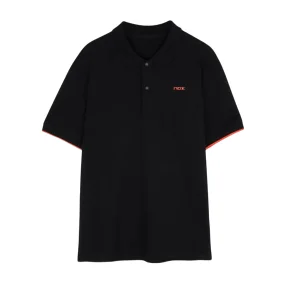 Nox CORP Polo de hombre Negro