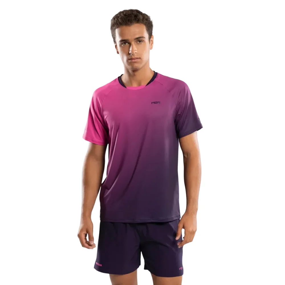 Camiseta de hombre Nox Pro - Blackberry Rose Degraded - imagen 4