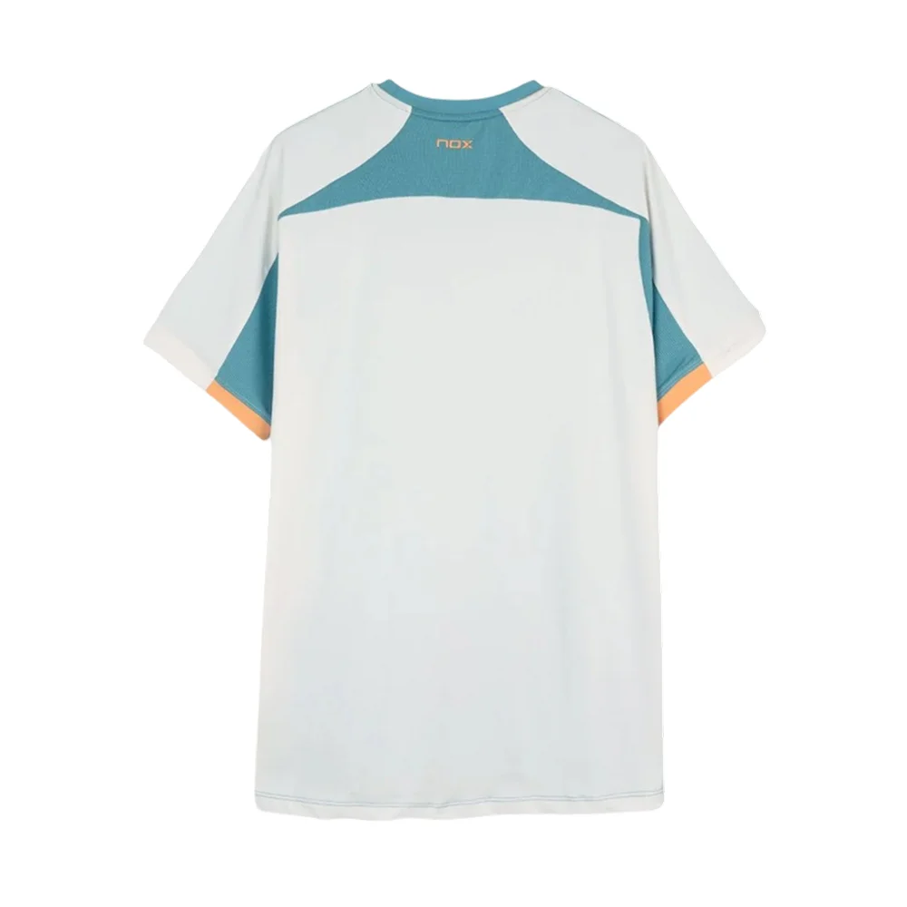 Nox Pro Camiseta de hombre Turquesa empolvado – Rendimiento transpirable en pádel - imagen 2