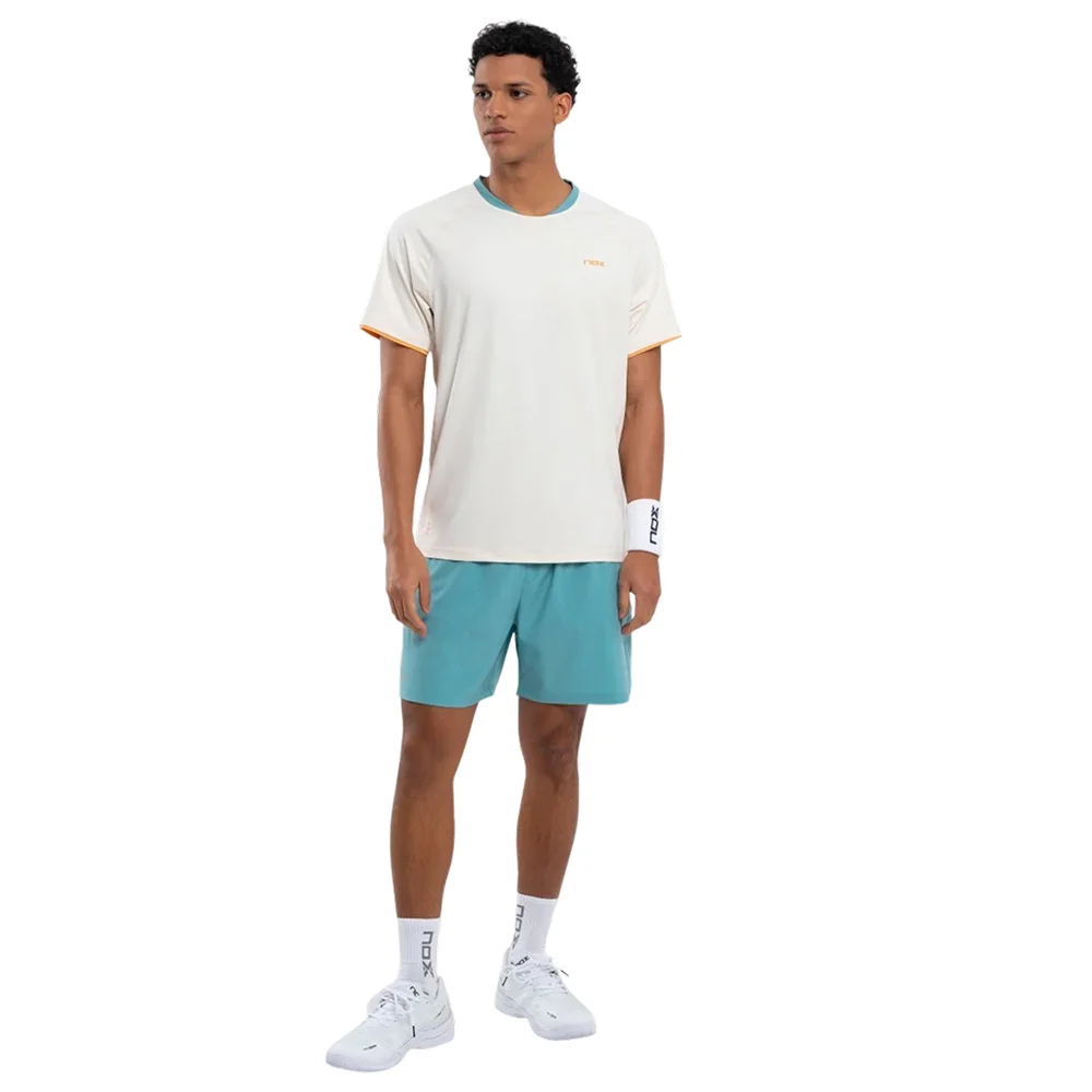 Nox Pro Camiseta de hombre Vainilla helado – camiseta de entrenamiento de pádel - imagen 4