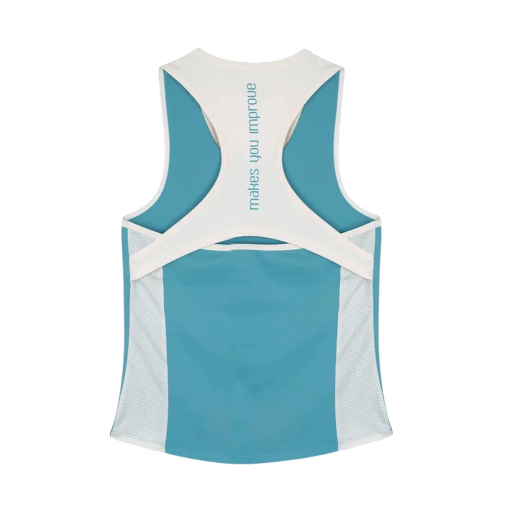 Nox Pro Mujer Tank Top Turquesa Empolvado – comodidad y funcionalidad - imagen 2