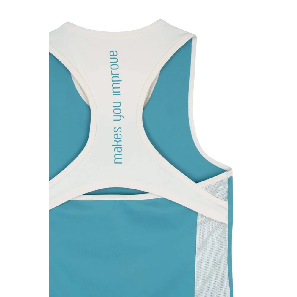 Nox Pro Mujer Tank Top Turquesa Empolvado – comodidad y funcionalidad - imagen 3