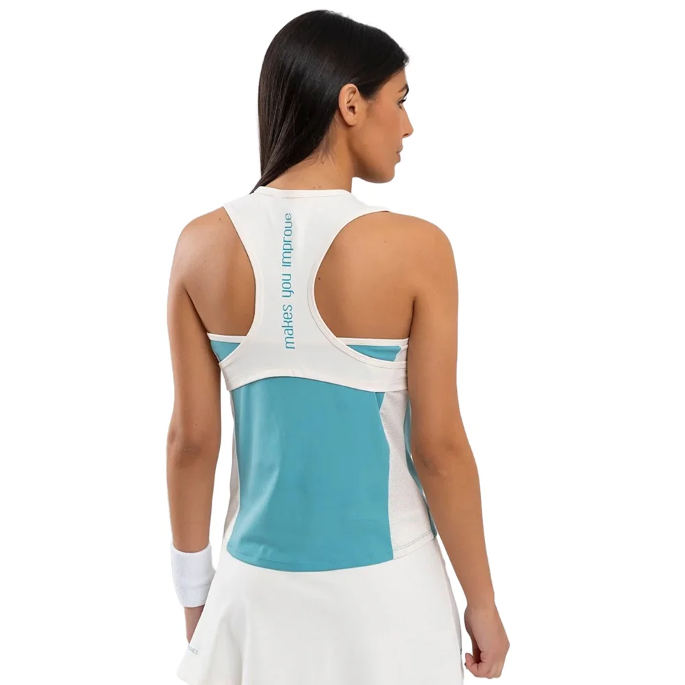 Nox Pro Mujer Tank Top Turquesa Empolvado – comodidad y funcionalidad - imagen 5