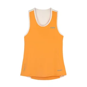 Nox Pro Mujer Tank Top Naranja Desvaído