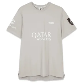 Camiseta de hombre NOX Sponsors AT10 Agustin Tapia Gris
