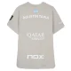 Camiseta de pádel Nox Sponsors AT10 Agustín Tapia Gris - imagen 2