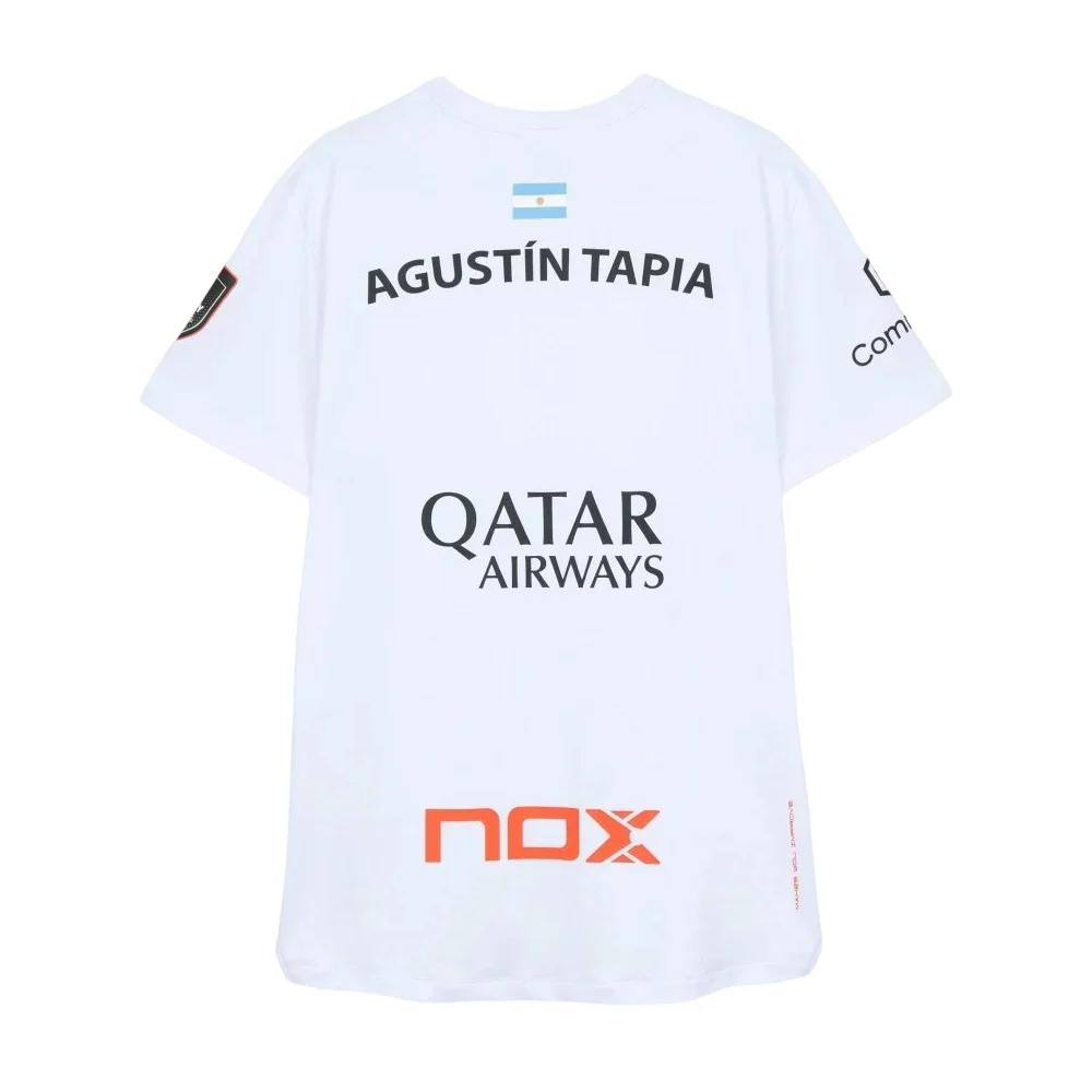 NOX Sponsors AT10 Agustin Tapia Camiseta de hombre Blanca 2026 - imagen 2
