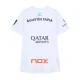 Camiseta de pádel Nox Sponsors AT10 Agustín Tapia Blanco - imagen 2
