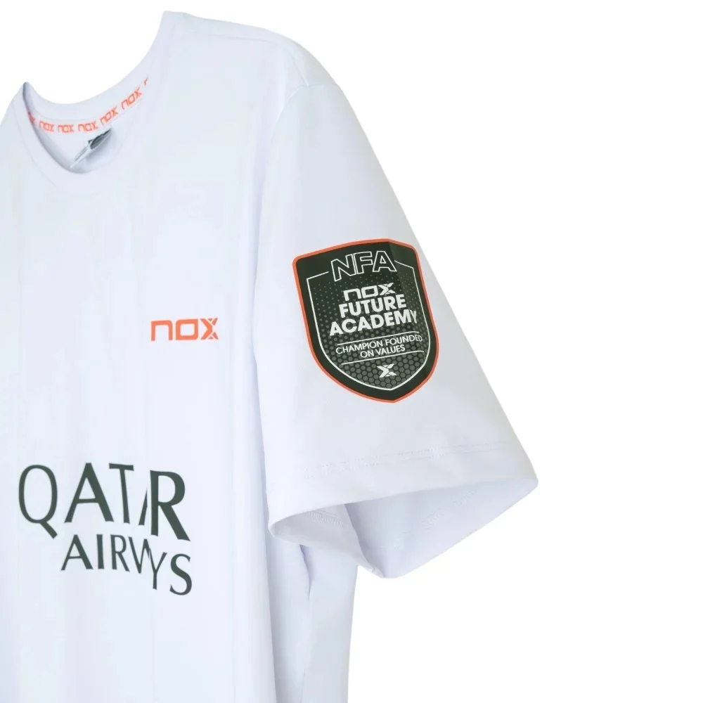 NOX Sponsors AT10 Agustin Tapia Camiseta de hombre Blanca 2026 - imagen 3