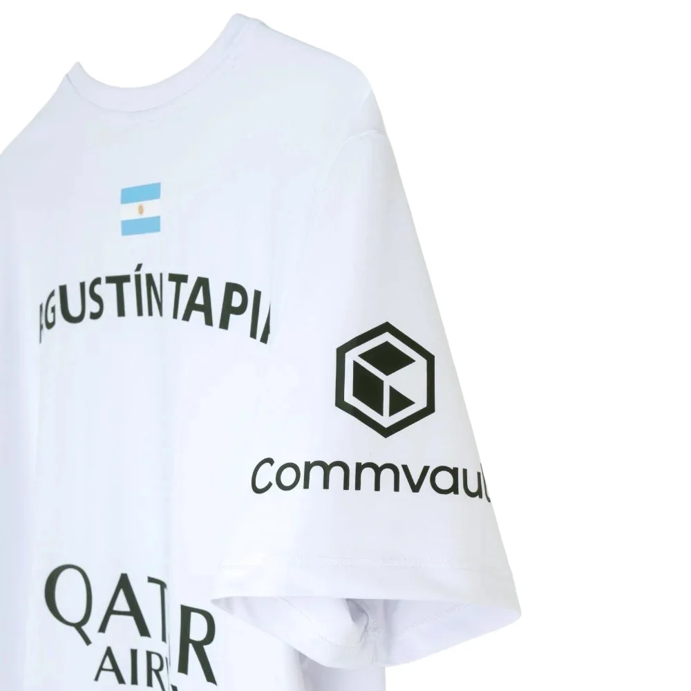 NOX Sponsors AT10 Agustin Tapia Camiseta de hombre Blanca 2026 - imagen 4