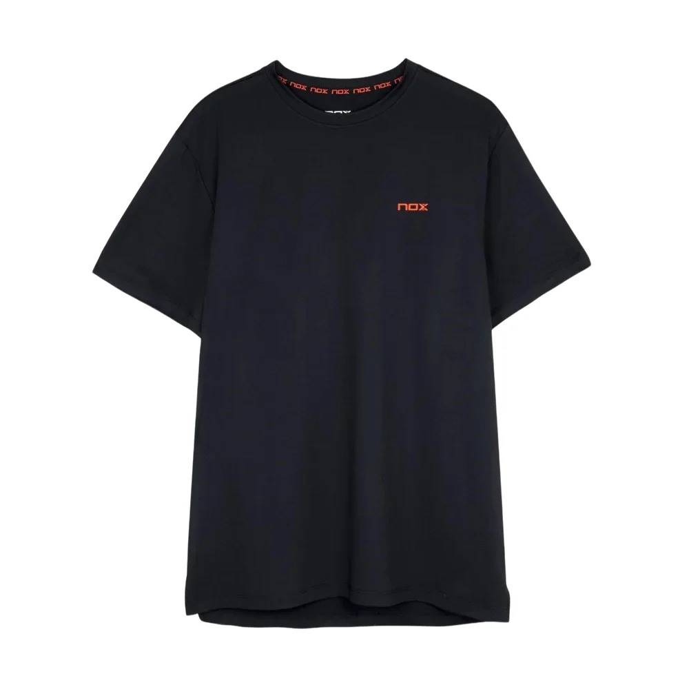 Camiseta Nox Team de hombre negra – Ropa técnica de pádel para competición - imagen 3