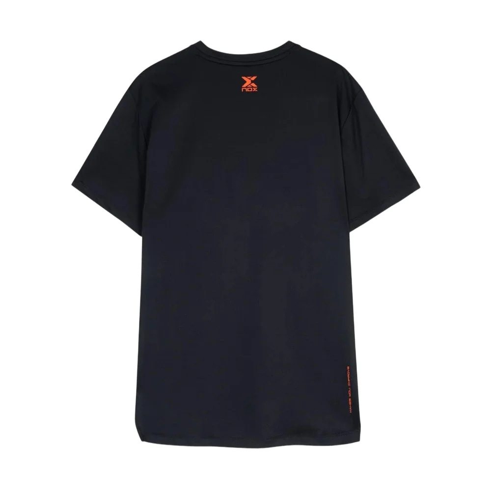 Camiseta Nox Team de hombre negra – Ropa técnica de pádel para competición - imagen 4