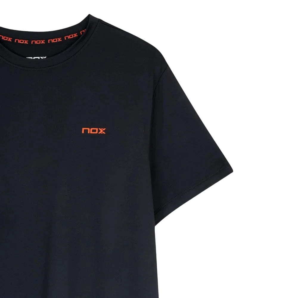 Camiseta Nox Team de hombre negra – Ropa técnica de pádel para competición - imagen 5