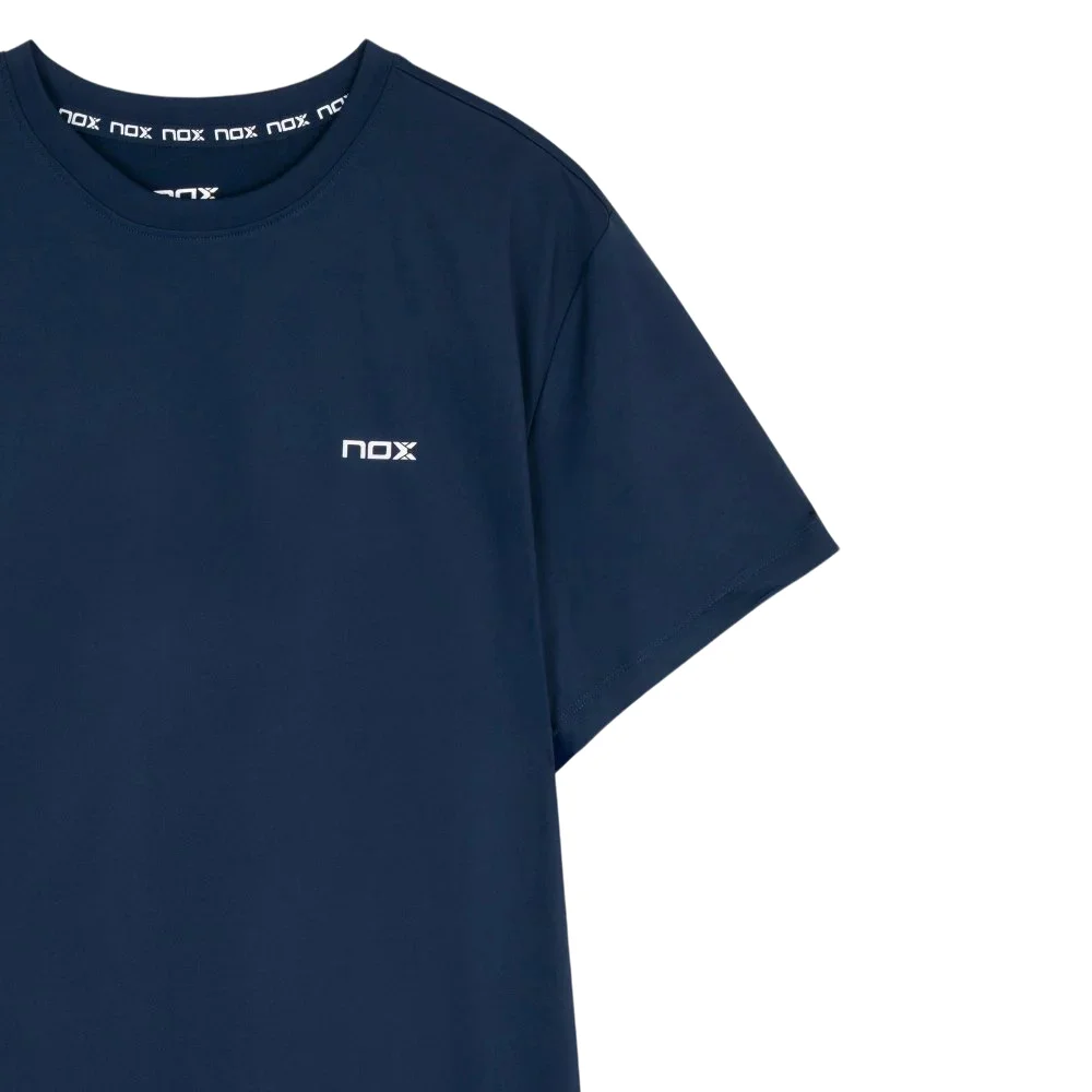 Camiseta de pádel Nox Team Azul para hombre con Sweat Control - imagen 7