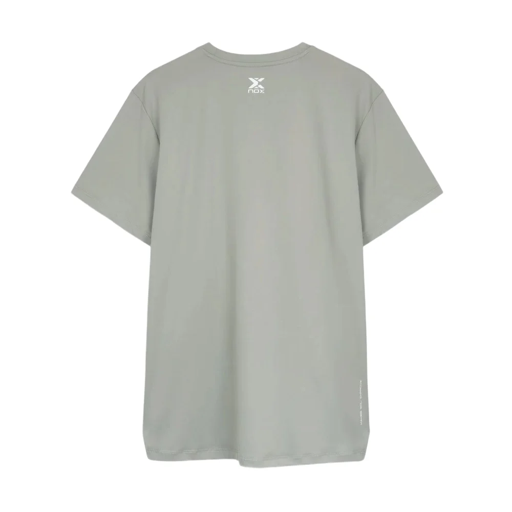 Camiseta de pádel de alto rendimiento Nox Team Gris para hombre - imagen 4