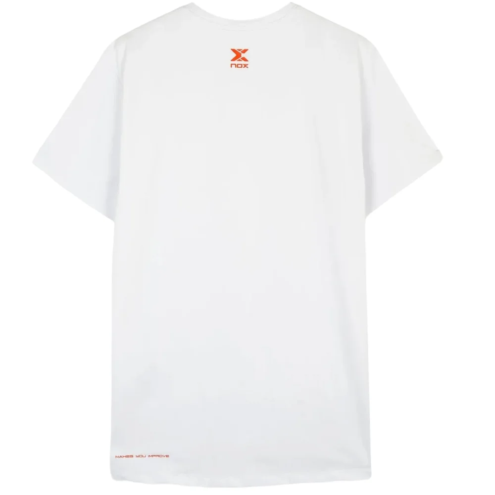 Nox Team Regular camiseta de hombre blanca - imagen 2