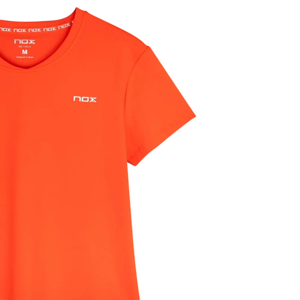 Camiseta técnica roja Nox Team para mujer - Serie Performance Interlock - imagen 3