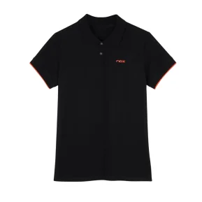 Nox CORP Polo de mujer Negro