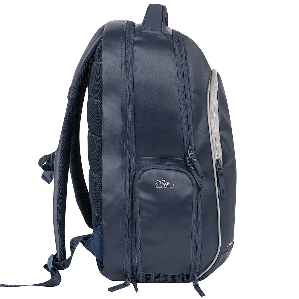 Mochila deportiva de pádel azul con bolsillo ventilado para zapatillas - imagen 3