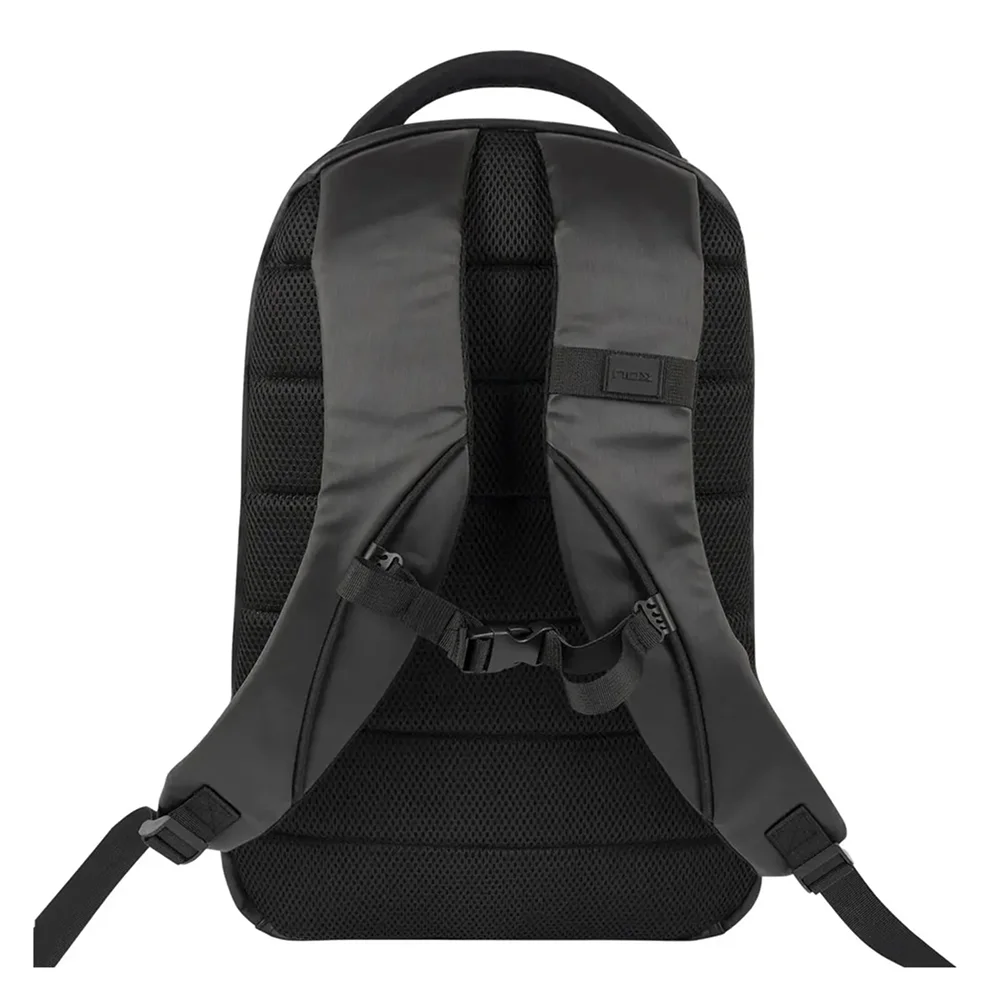 Mochila deportiva de pádel negra con compartimento ventilado para zapatillas - imagen 3