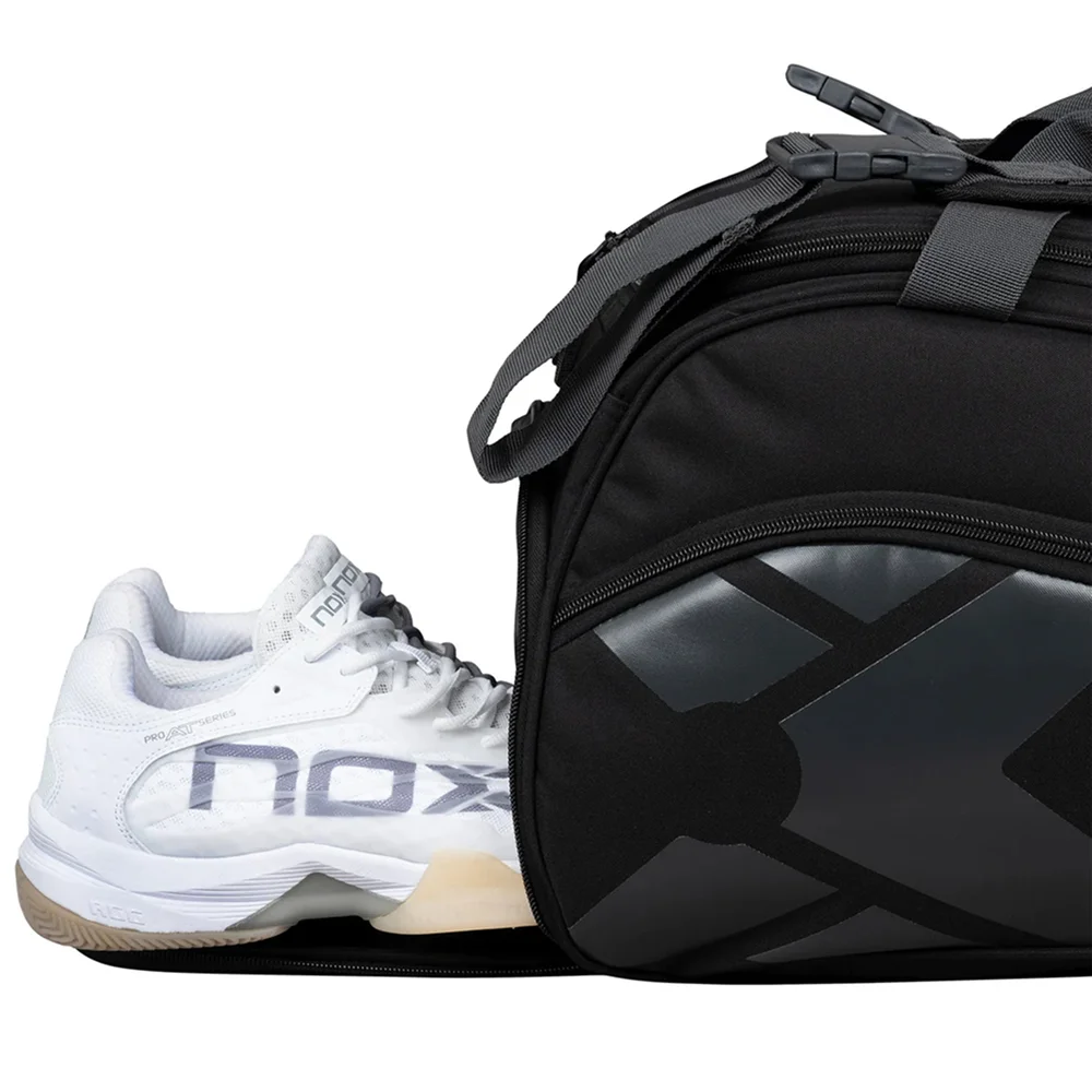 Nox Street Series Negro Gris – bolsa de pádel negra de 45 L para pala con protección térmica y base rígida - imagen 5