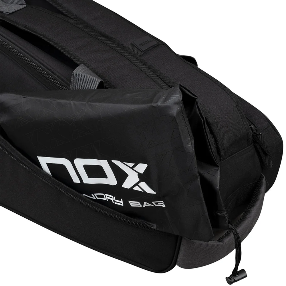 Nox Street Series Negro Gris – bolsa de pádel negra de 45 L para pala con protección térmica y base rígida - imagen 7