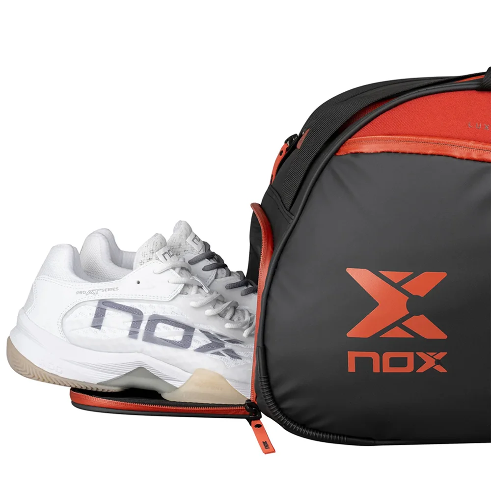 Nox Luxury Open Series Negro Rojo – bolsa de pádel de la colección Agustín Tapia - imagen 6