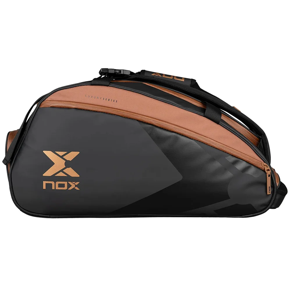 Nox Paletero Luxury Open Series Negro Marrón — bolsa de pádel premium con bolsillo térmico - imagen 2