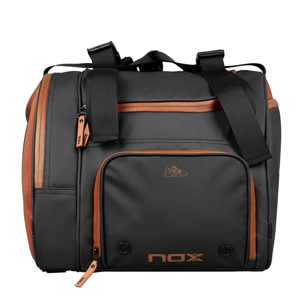 Nox Paletero Luxury Open Series Negro Marrón — bolsa de pádel premium con bolsillo térmico - imagen 4
