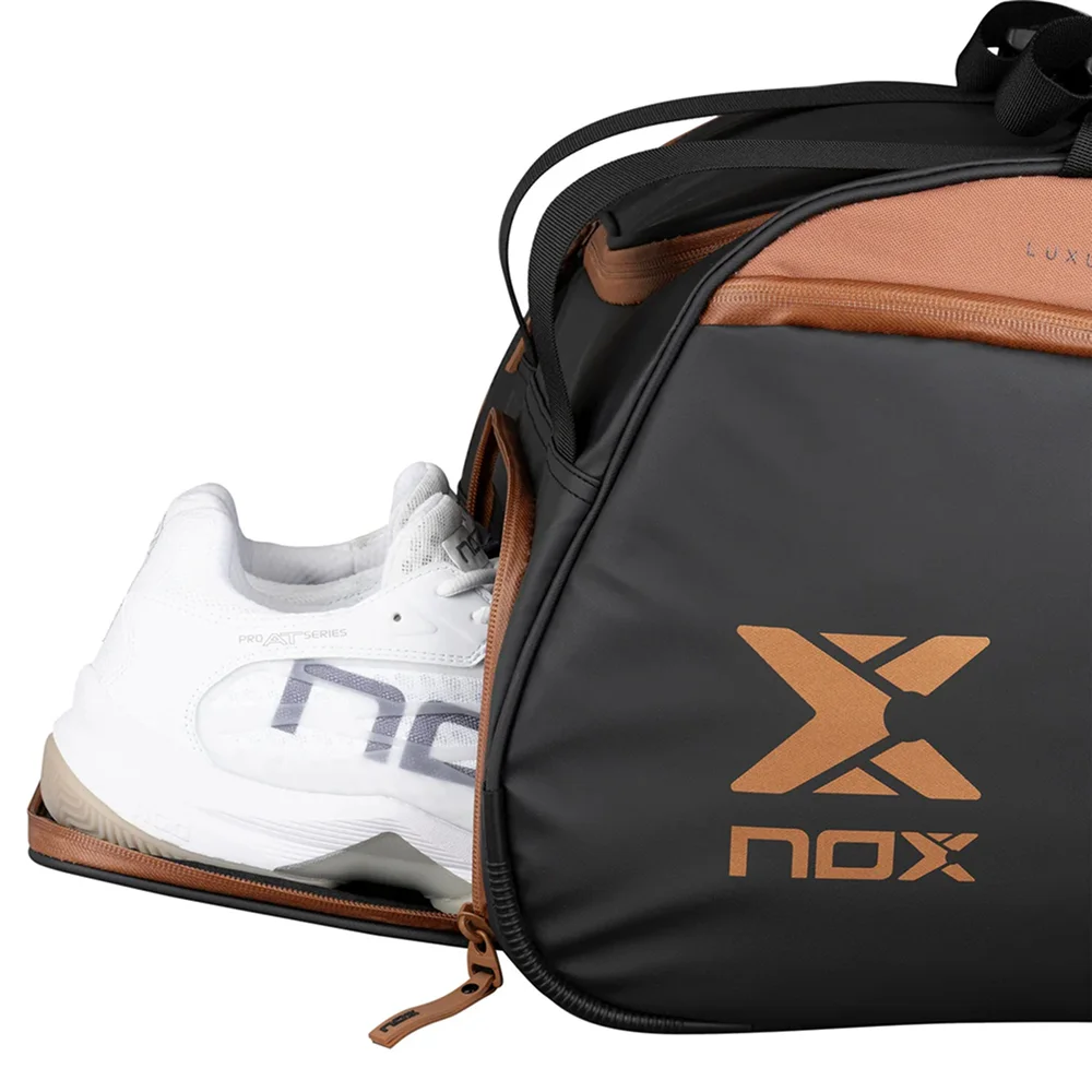 Nox Paletero Luxury Open Series Negro Marrón — bolsa de pádel premium con bolsillo térmico - imagen 5