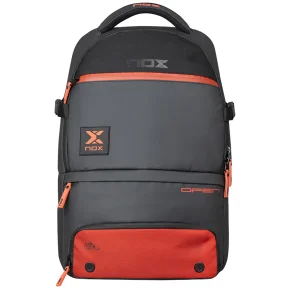 Nox Mochila Luxury Open Series Negro Rojo