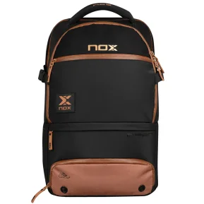 Nox Mochila Luxury Open Series Negro Marrón